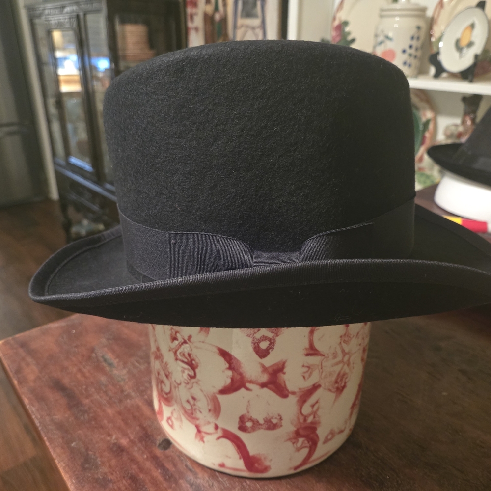 Black Felt Hat